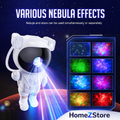 Astronaut Galaxy Projector Lamp with 360° Magnetic Head Rotation & Remote Control | Starry Night Light for Home Décor